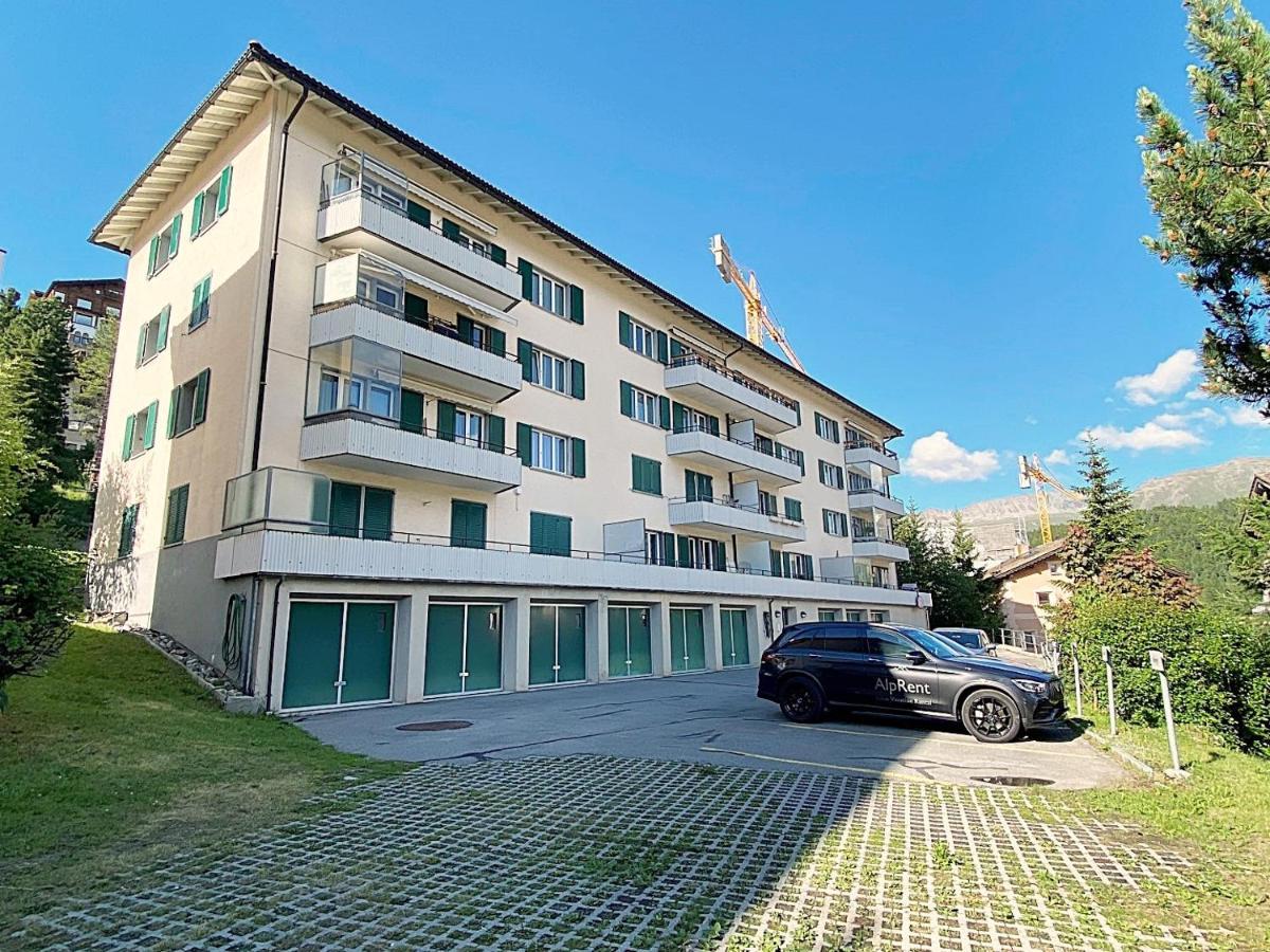 Seeblick an Luxusmeile 4P, 70m2 - Parkplatz, S11-1 St. Moritz Exterior foto